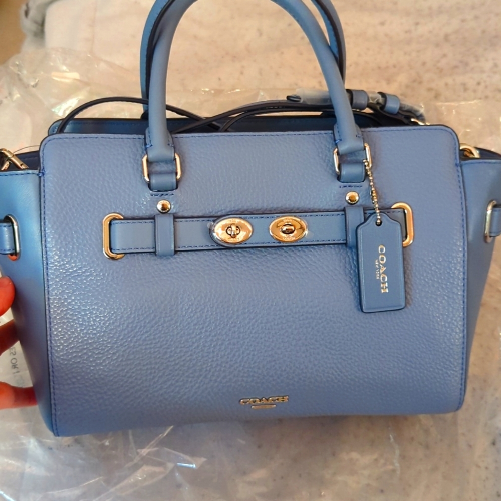 NWT Coach Blake Carryall 25 in Bubble Leather